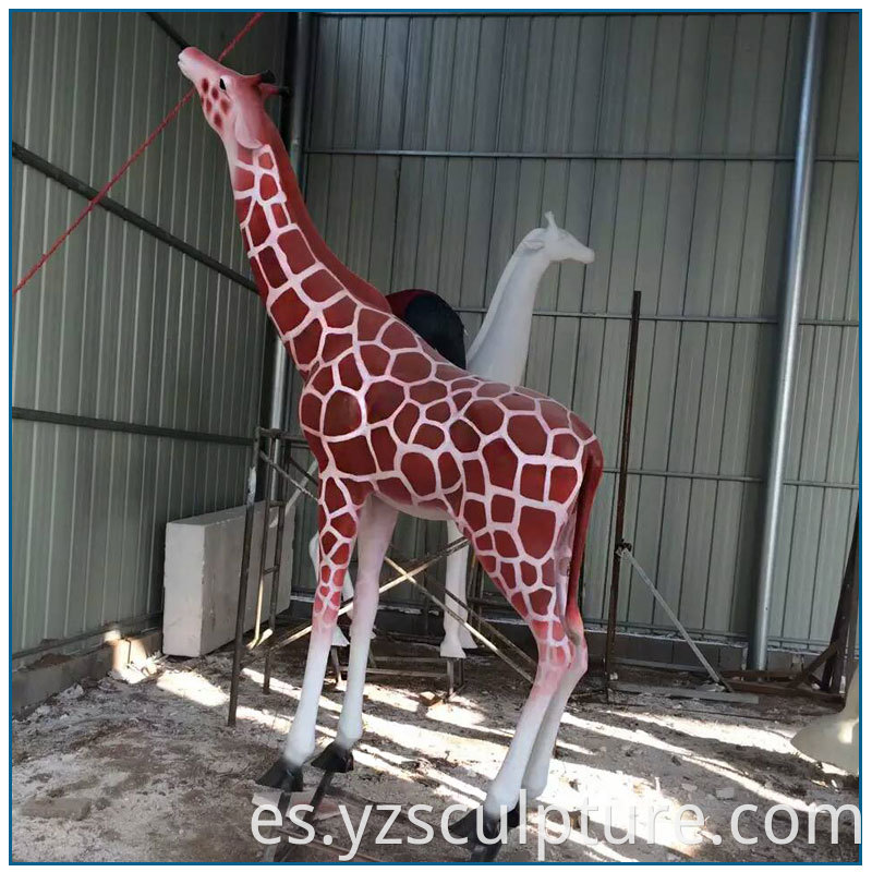 Fiberglass Giraffe Statue